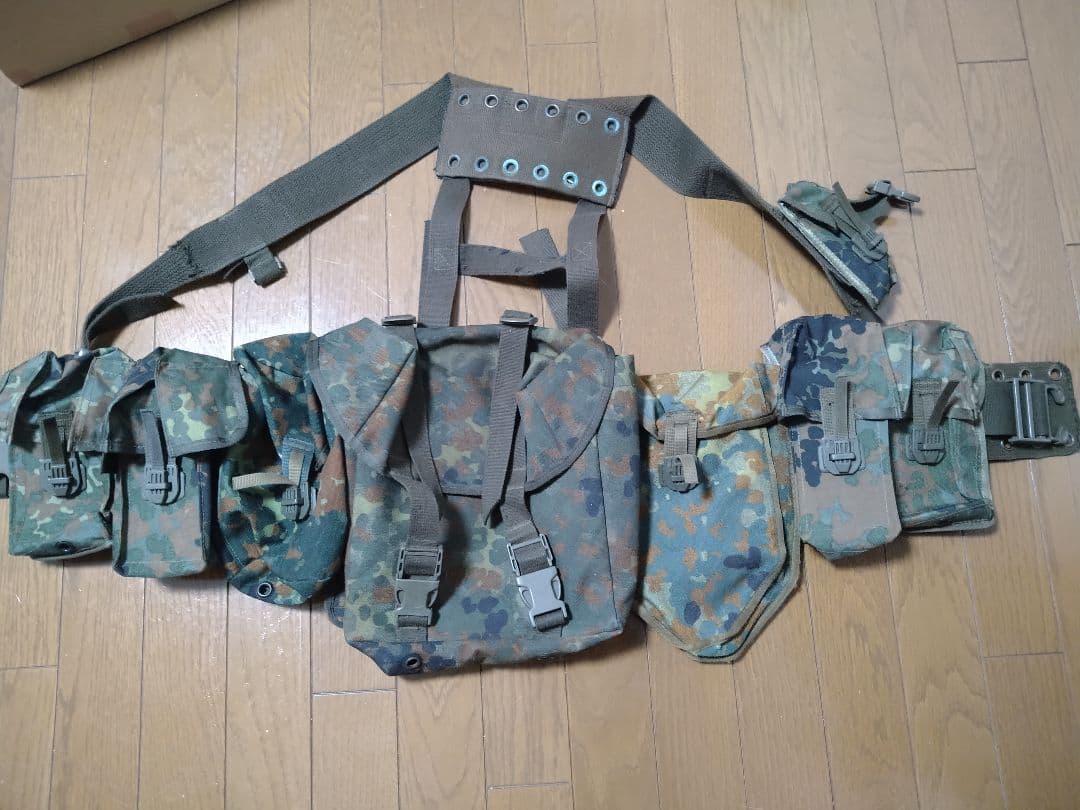 ドイツ連邦軍実物　システム95装備セット　フレクター迷彩
