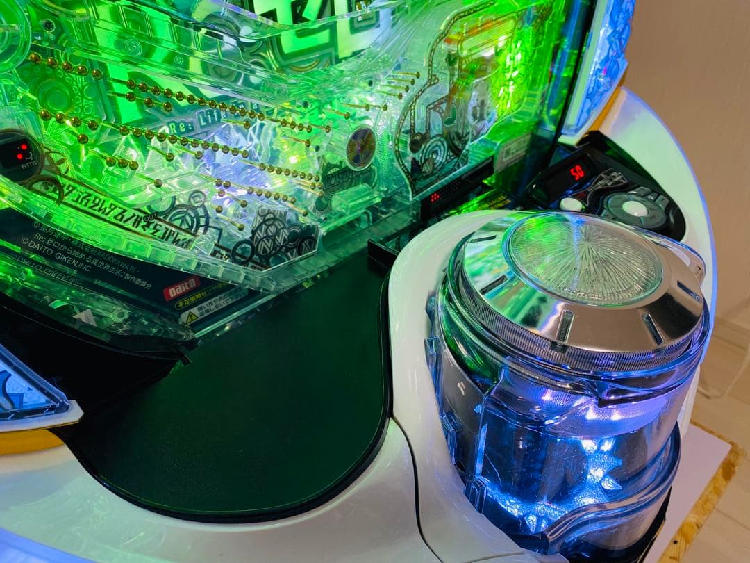 スマパチ実機 リゼロ2 簡易ユニット＆無段階ボリューム＆固定台付 たの