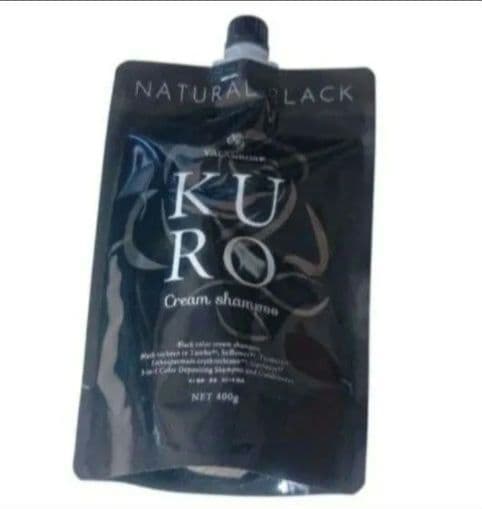 新品、未使用】KURO ナチュラルブラック クリームシャンプー 400g