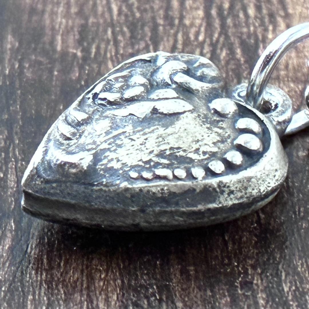 スウィートハートジュエリー勿忘草 花 シルバー ヴィンテージ