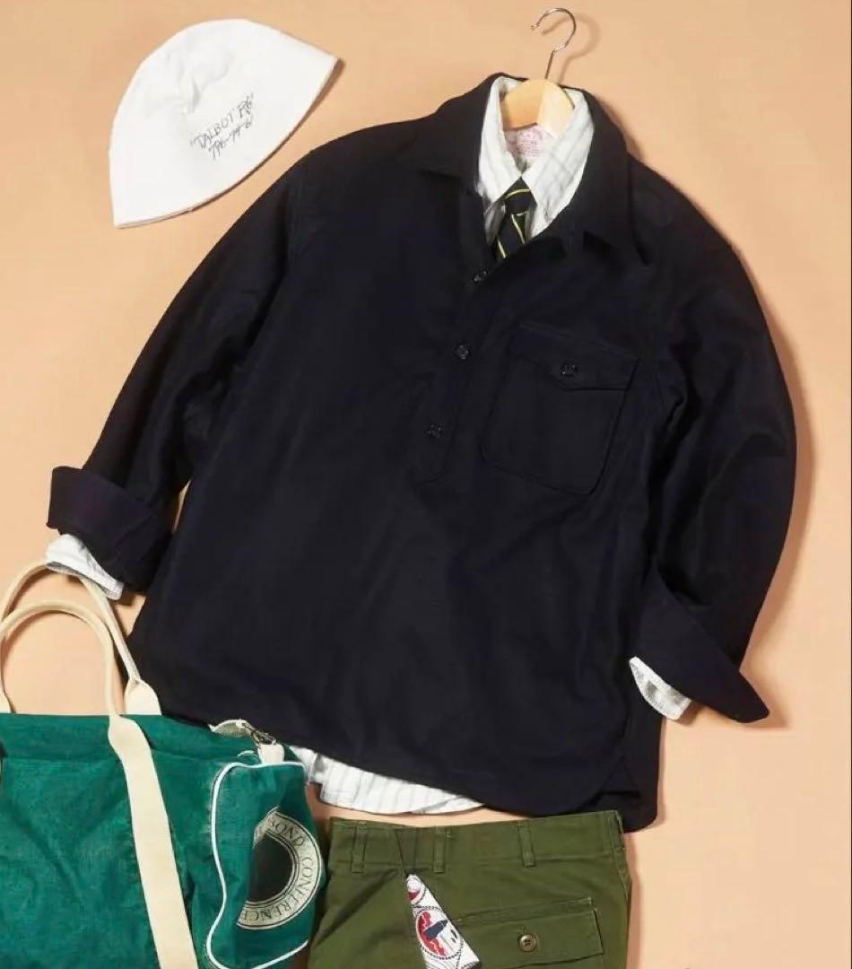 【新品未使用】 FIDELITY × 2nd プルオーバー CPOシャツ L