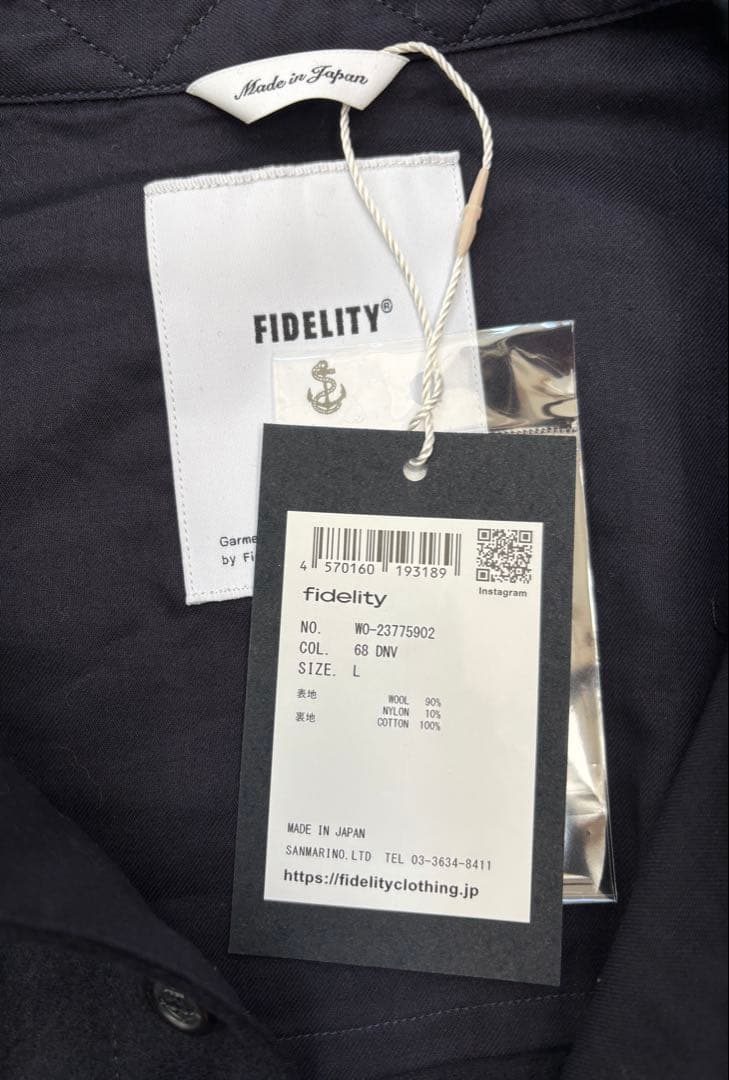 新品未使用】 FIDELITY × 2nd プルオーバー CPOシャツ L - メルカリ