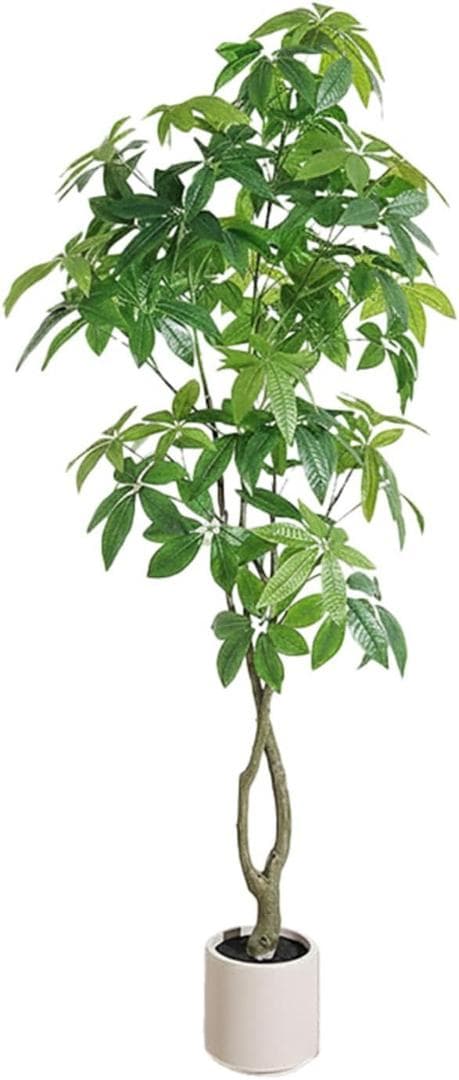 新品 三栄コーポレーション 光触媒 パキラ フェイクグリーン 約195cm 光触媒 光の楽園 パキラツリー 1.6m【インテリア フェイクグリーン