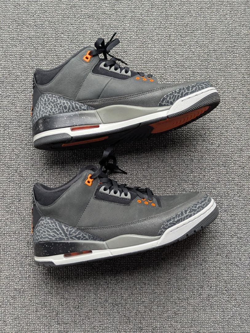 Air Jordan 3 Fear Pack ブラック 29cm 美品