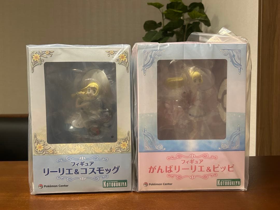 新品未開封　フィギュア がんばリーリエ&ピッピ リーリエ&コスモッグ 2個セット