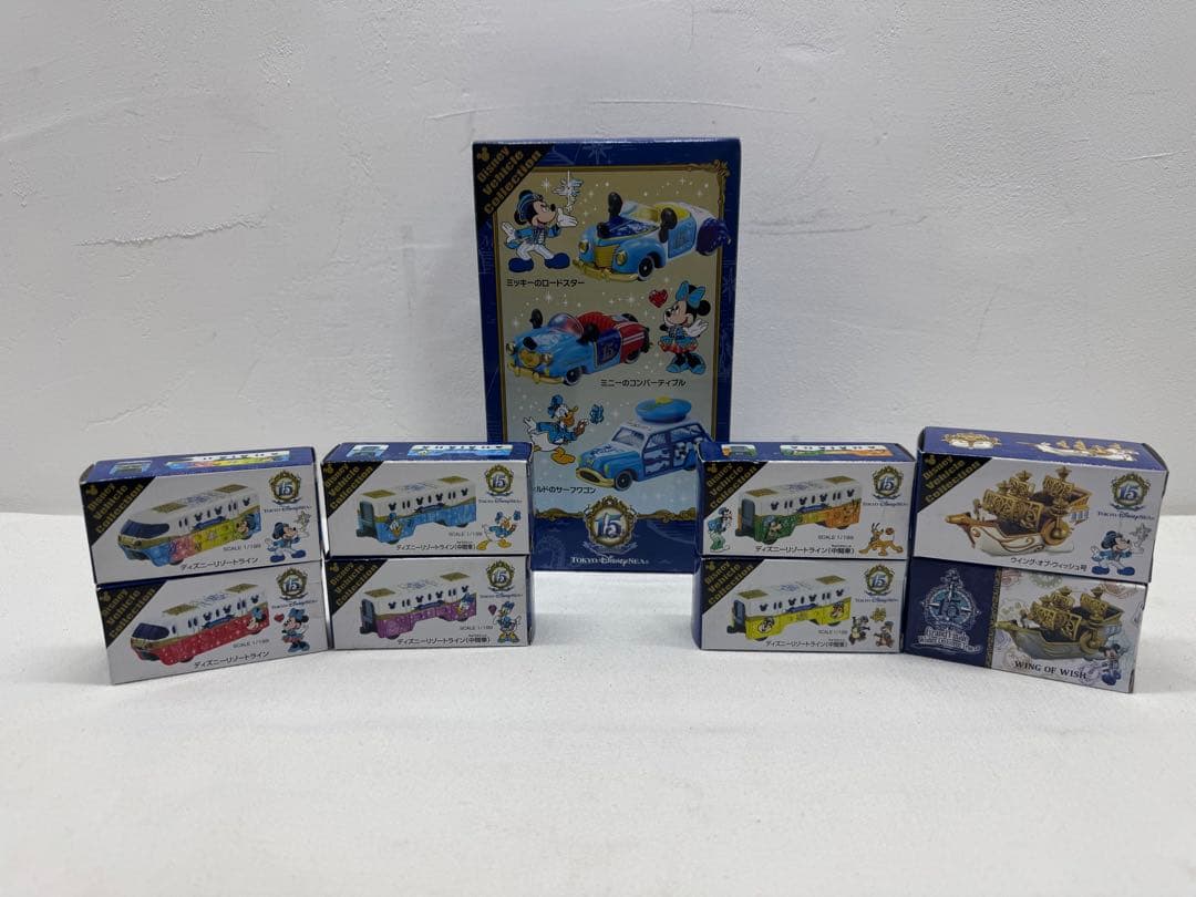 トミカ　ディズニーシー　15周年　リゾートライン　ウイングオブウィッシュ号セット