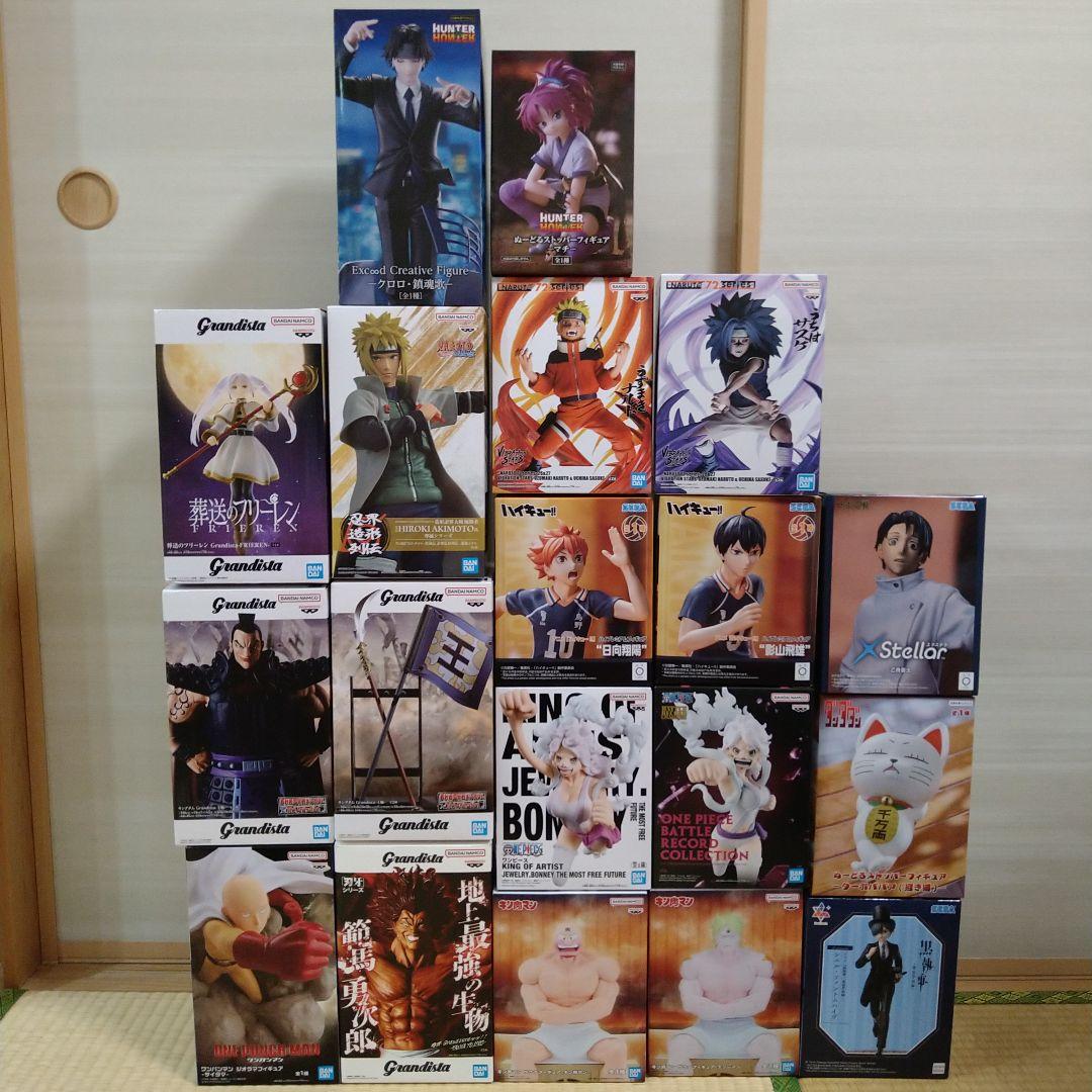 最新　新作　プライズフィギュア　まとめ売り　19個セット　ジャンプ系他