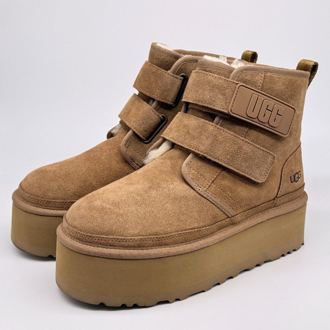 美品 UGG アグ W NEUMEL PLATFORM ブーツ 24cm