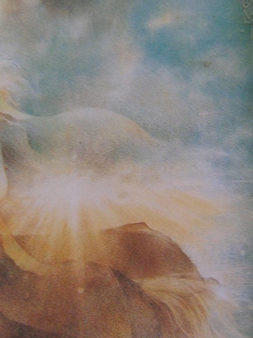 きたのじゅんこ、「ケルトの女神伝説」、希少画集、額装画、日本製