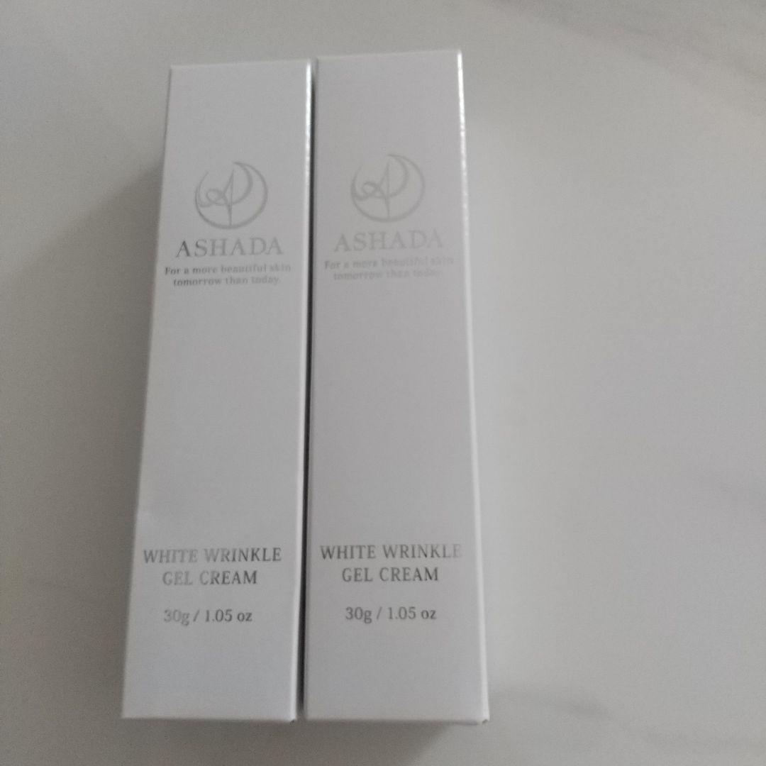 ASHADA WHITE WRINKLE GEL CREAM 30g×2本 アスハダ ASHADA 薬用 シミシワ ホワイト クリーム 30g ( 約1ヶ月分