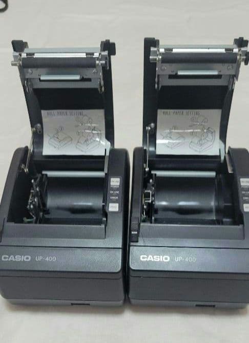 CASIO サーマルプリンター UP-400 2台セット | 激安通販のイーサプライ