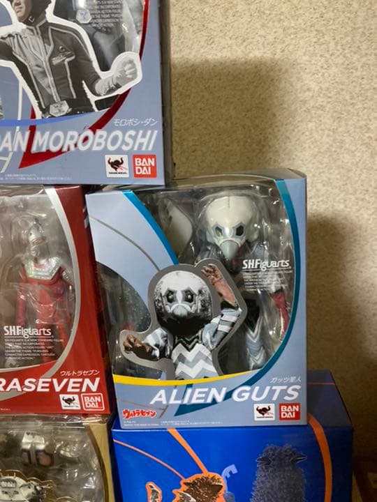 S.H.Figuarts ウルトラセブン他5体