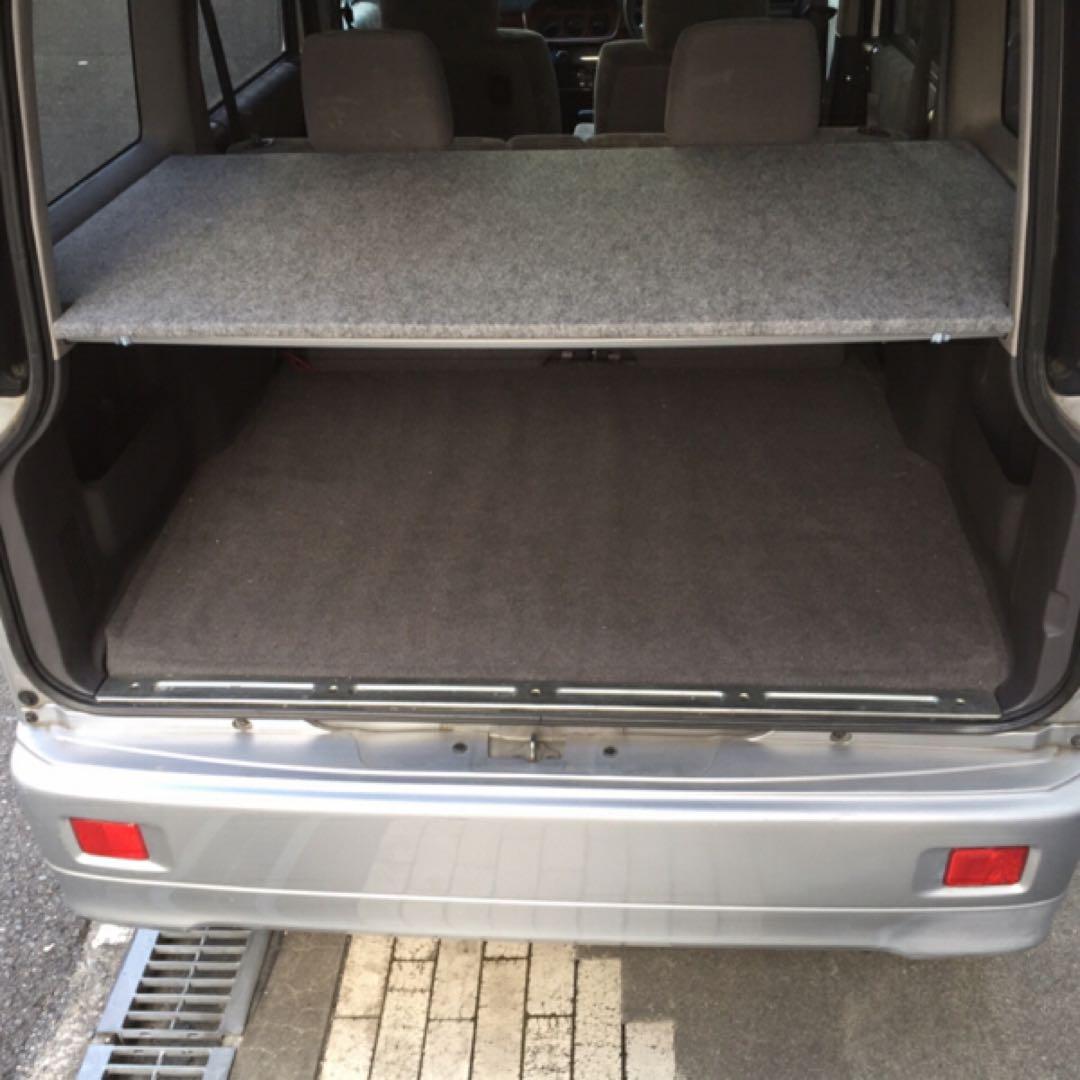 ハンドメイド ホンダバモス キャンプ リアスペース有効活用 - メルカリ