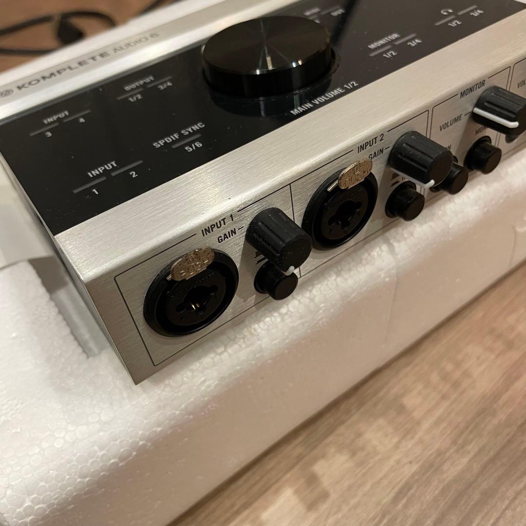 KOMPLETE AUDIO6 オヤイデ電気ケーブル付き