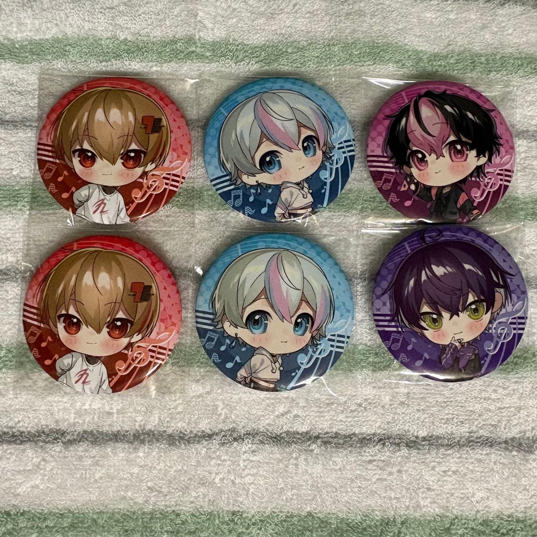 シクフォニ 缶バッジ 日常 暇72 こさめ いるま LAN - メルカリ