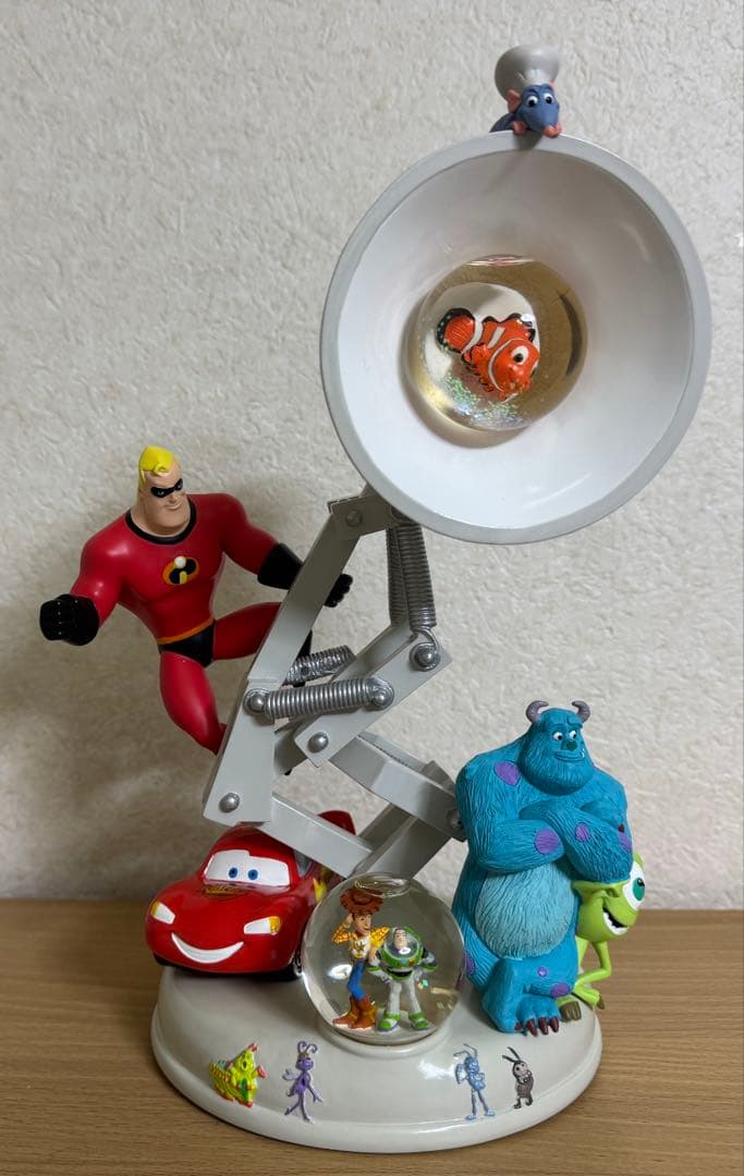 ディズニーパークス ピクサー キャラクター スノーグローブ