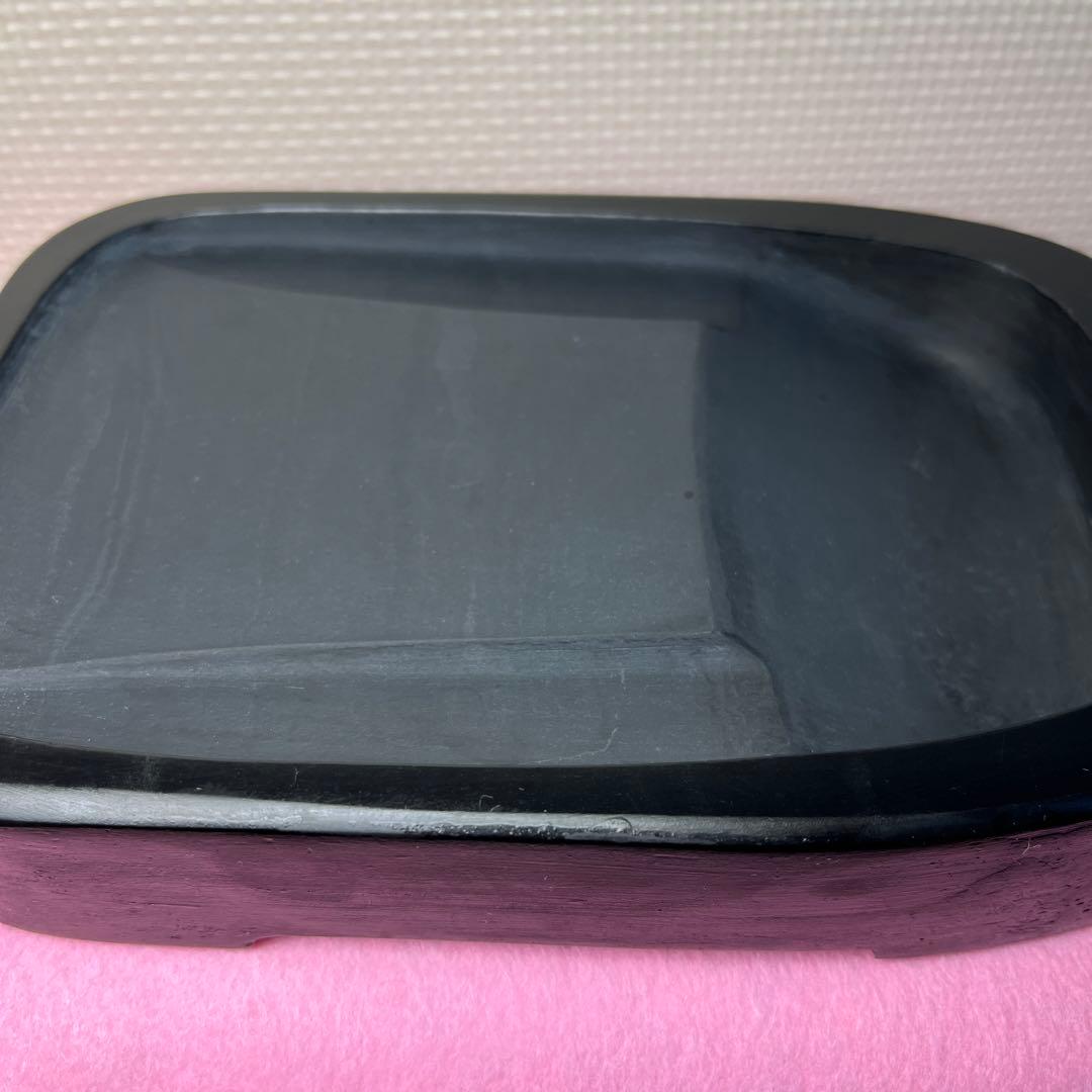 ⭕️雄勝硯 伝統工芸士 特殊彫 希少 四つ足 石紋綺麗 匠 高橋仁夫 岳成