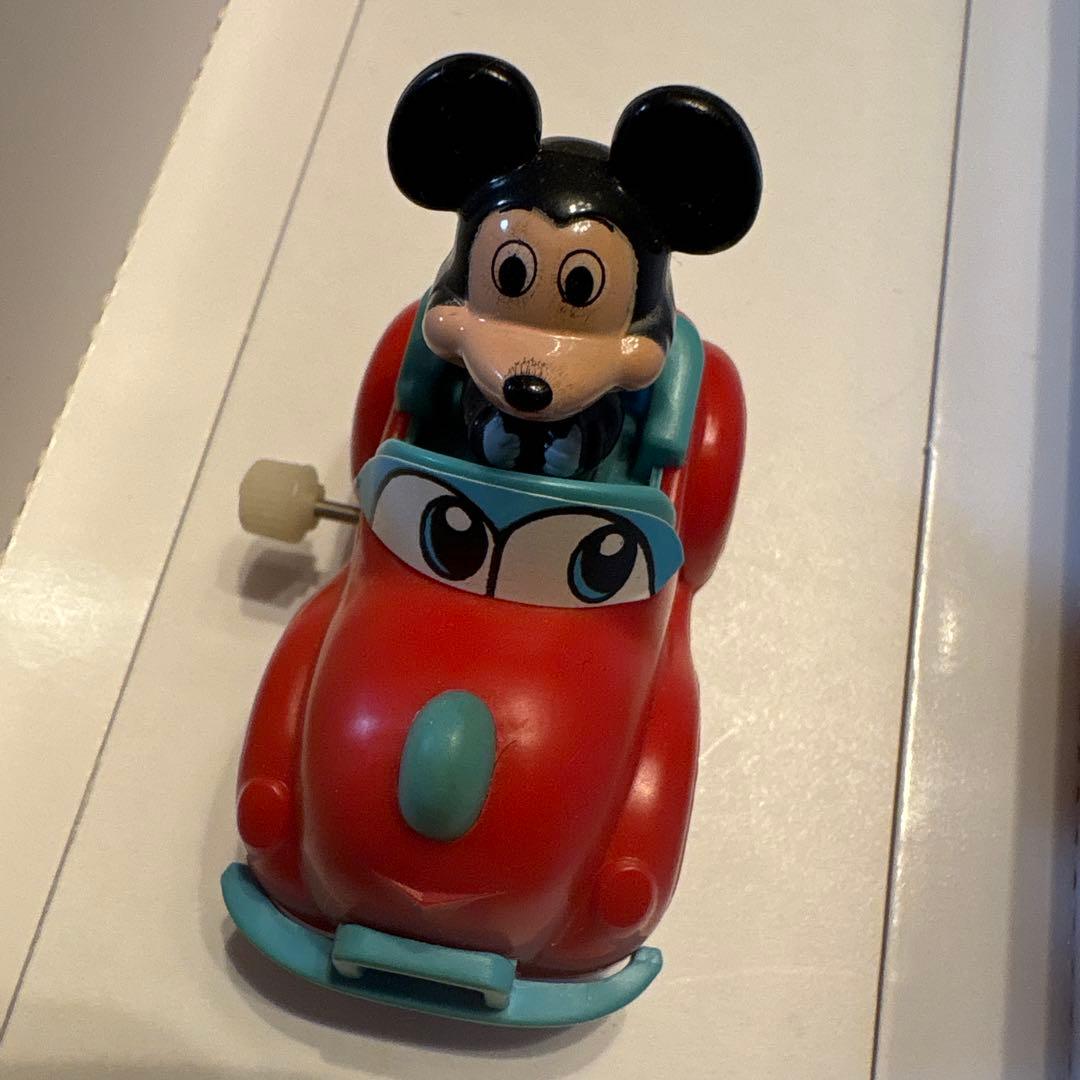 ミッキーマウス　ぜんまい　ミニカー　TOMY 日本製 2026年最新】ミッキーマウス ゼンマイの人気アイテム - メルカリ