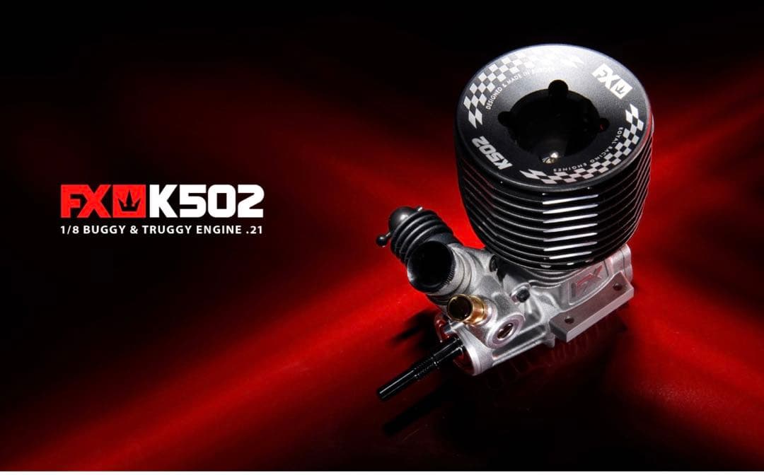 FX Engines K502 ラジコンエンジン FX K502 1/8 Buggy & Truggy .21 Race Engine | EuroRC.com