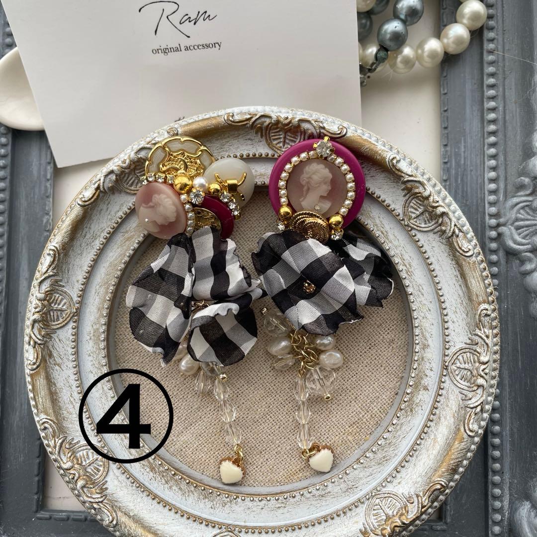 いとうゆ様専用 アンティークボタン カメオ サージカルステンレス