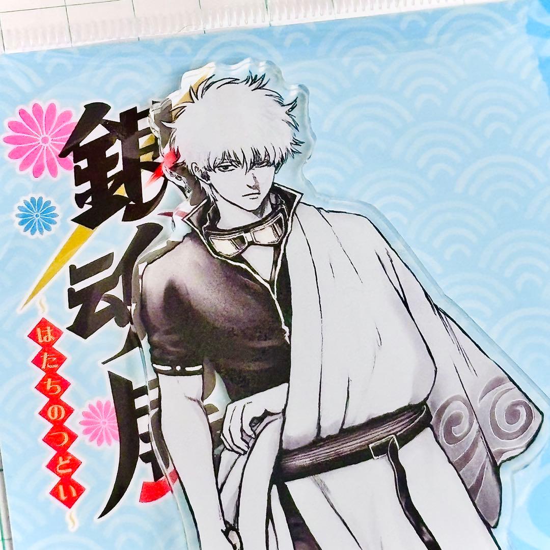 坂田銀時 アクリルスタンド 銀魂展 箔入りアクリルフィギュア アクスタ