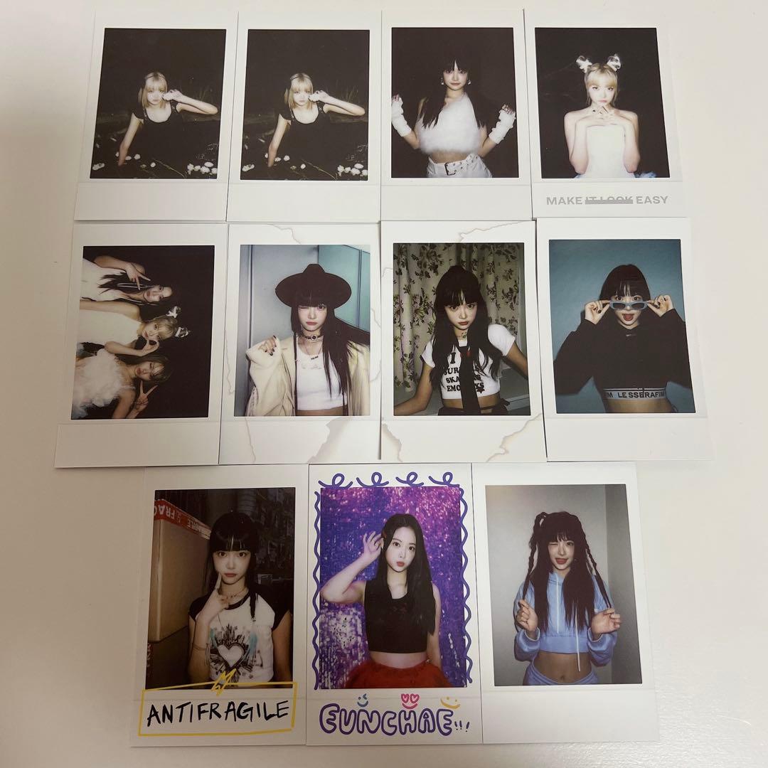 LESSERAFIM インスタントフォトカード トレカ まとめ売り ウンチェ