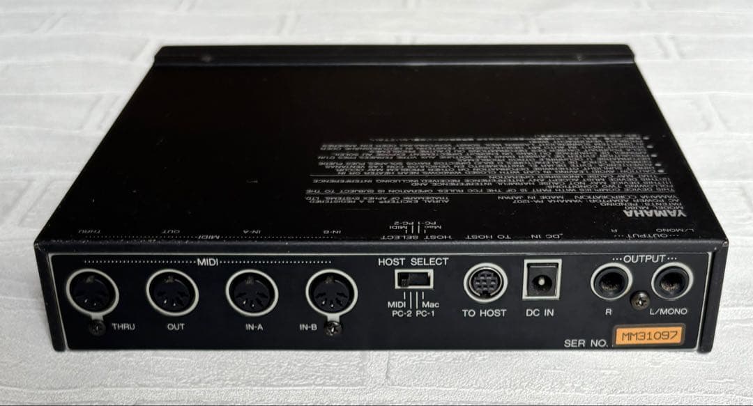 YAMAHA 音源モジュール MU80