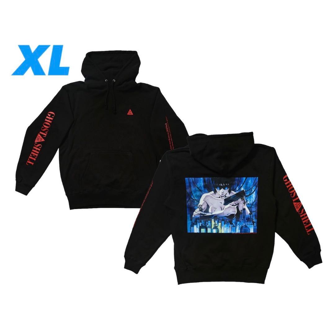 攻殻機動隊展 フーディ02 GItS/B XLサイズ 攻殻機動隊展 Ghost and the Shell」グッズ第2弾発表、第1弾と合わせて