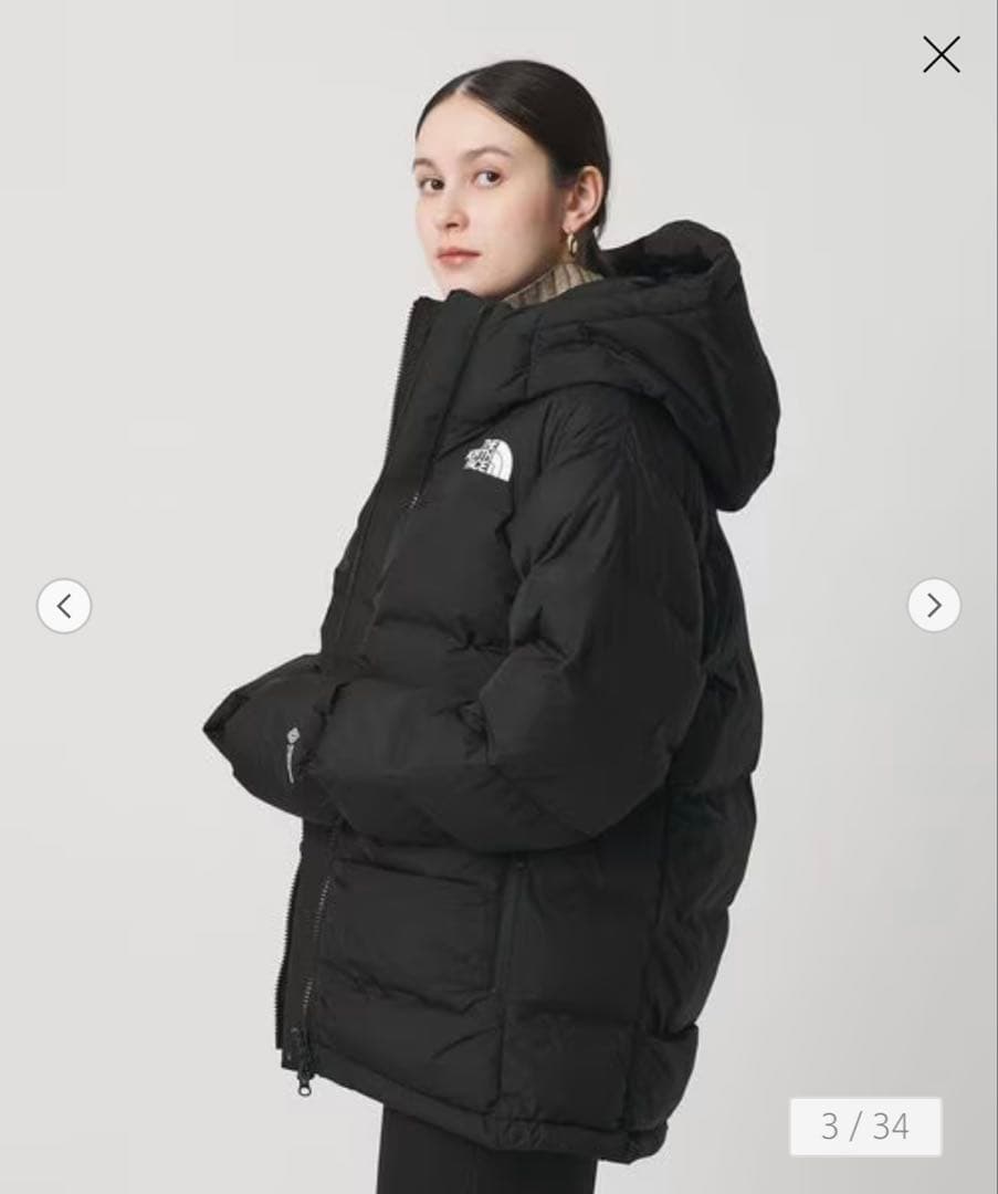 ノースフェイス　ビレイヤーパーカ　ND92215 XS