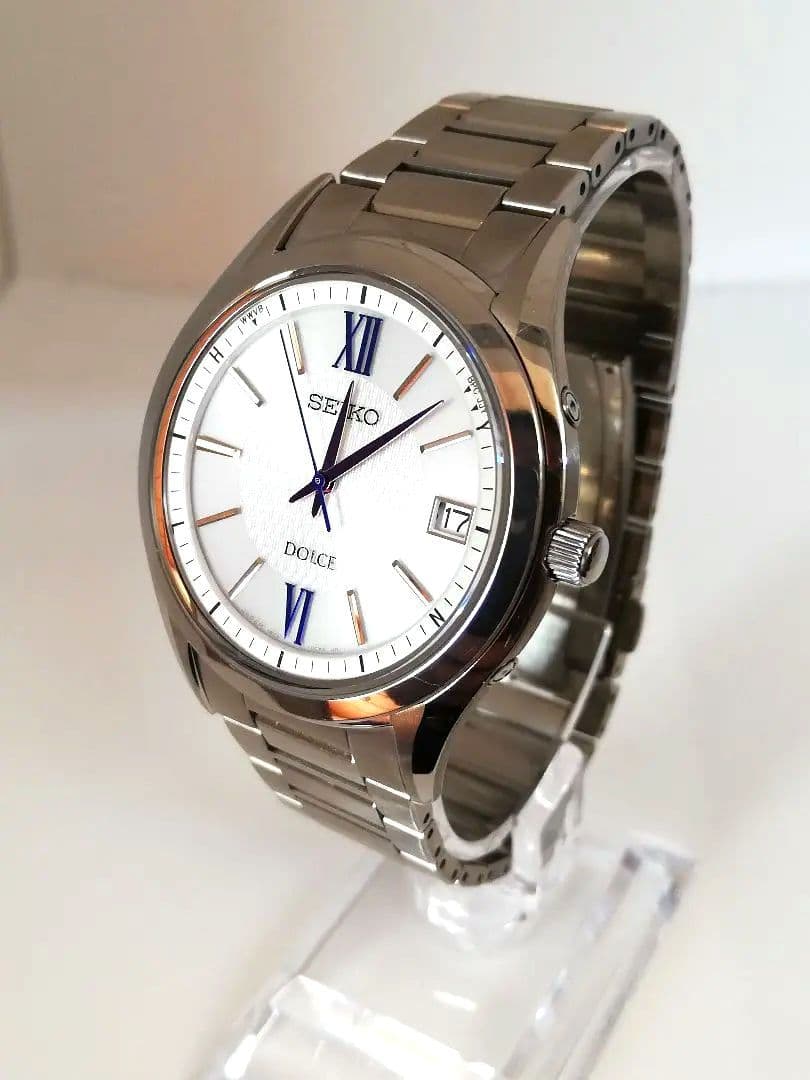 電波ソーラー、希少、青針】SEIKO セイコー ドルチェ 7B24-0BM0 - メルカリ