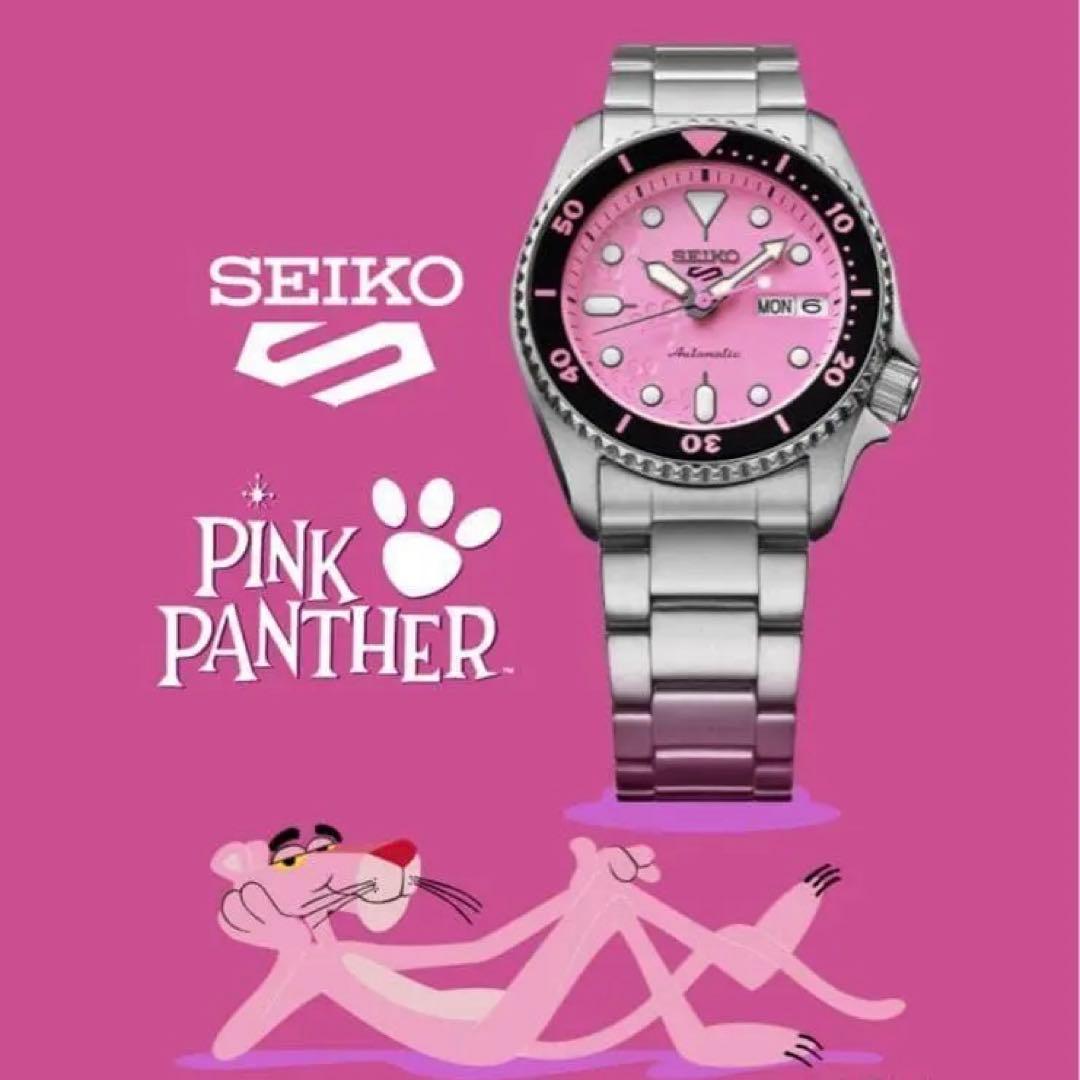 限定】セイコー5スポーツ SKX series ピンクパンサー SBSA321 - メルカリ