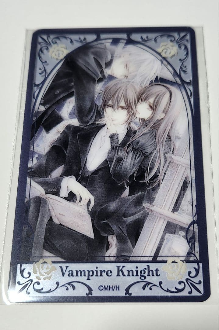 ヴァンパイア騎士 camosストア 特典 クリアカード 玖蘭枢 錐生零 優姫
