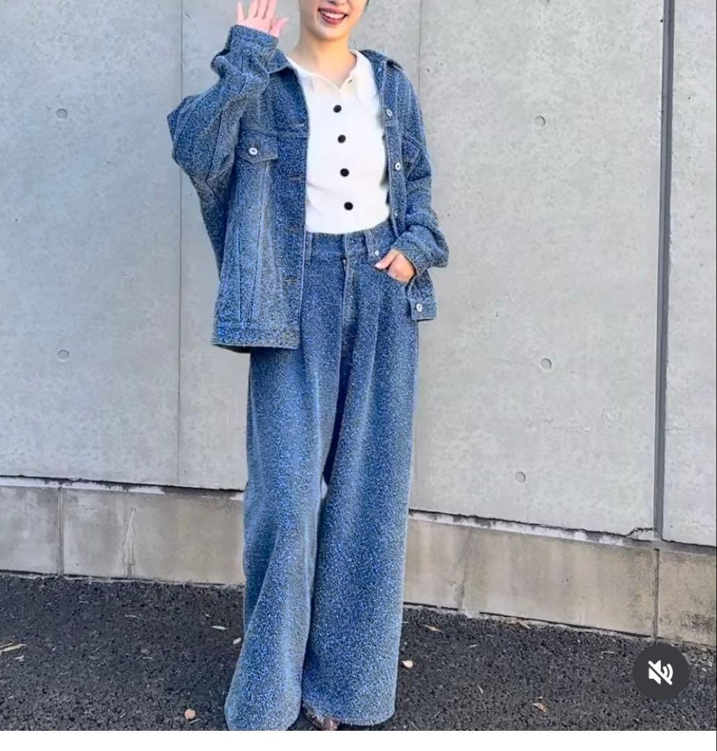 シーニュ cygne♡ファンシーデニムパンツ00