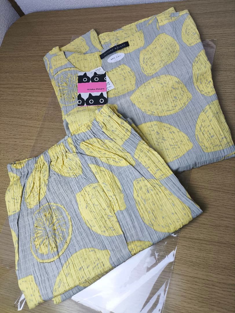 ワコール　マタノアツコ　パジャマ　ルームウェア Mサイズ　HDT100 GY