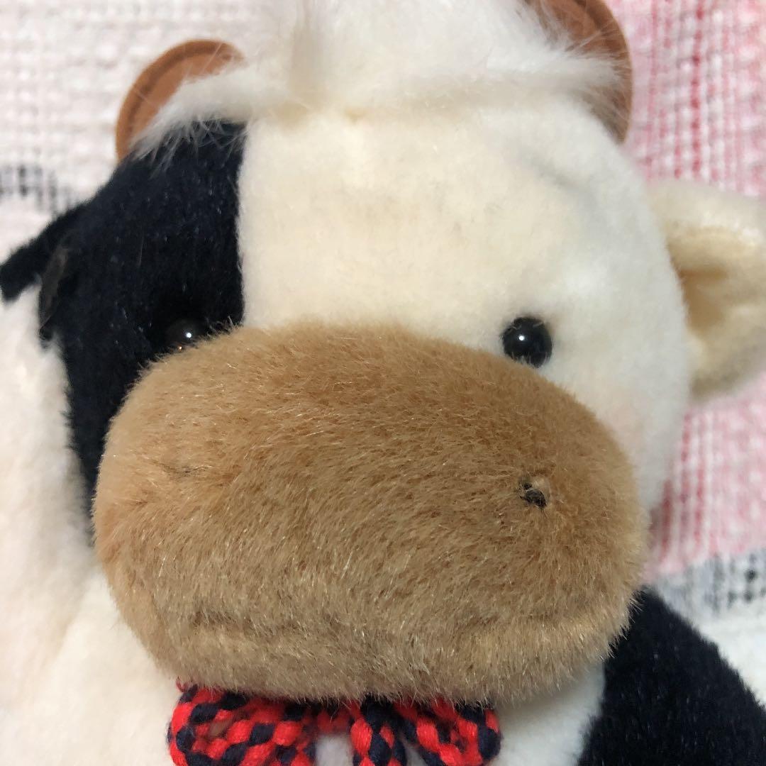 昭和レトロ セキグチ製 ワイワイコミカルズ うし ぬいぐるみ 難あり