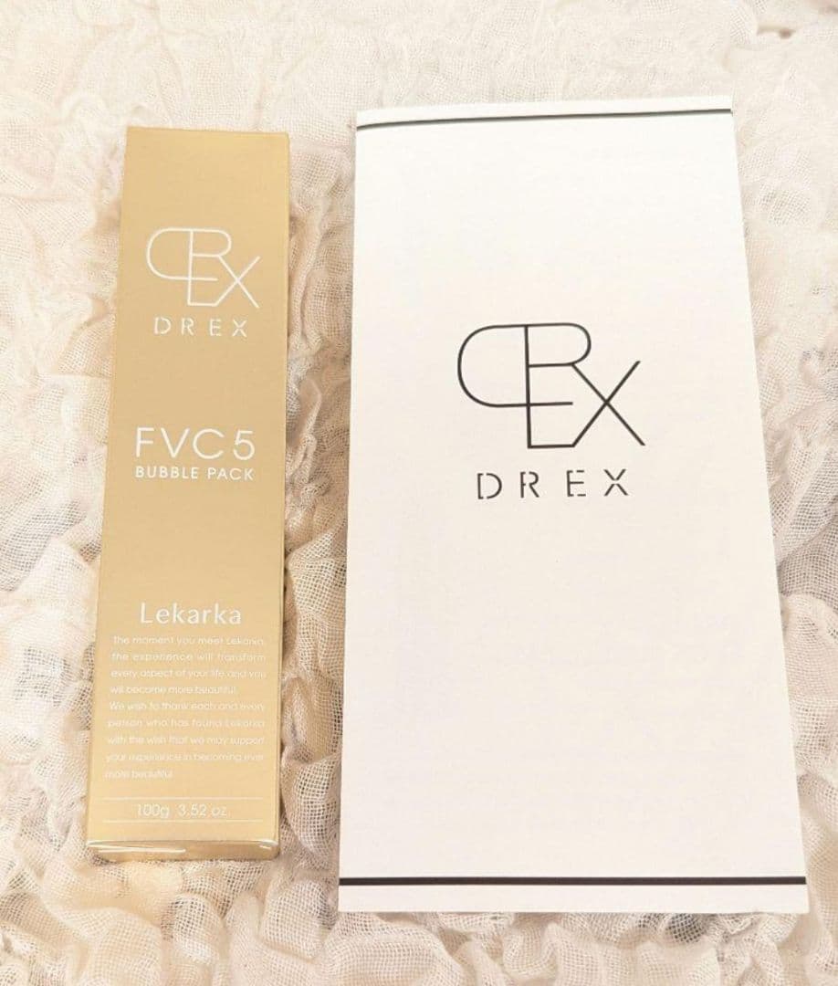 【新品未開封】レカルカ　DREX FVC5 バブルパック Lekarka