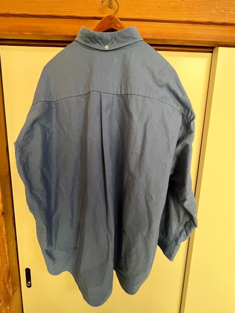 グラフペーパー 24SS Oxford Oversized B.D.Shirt