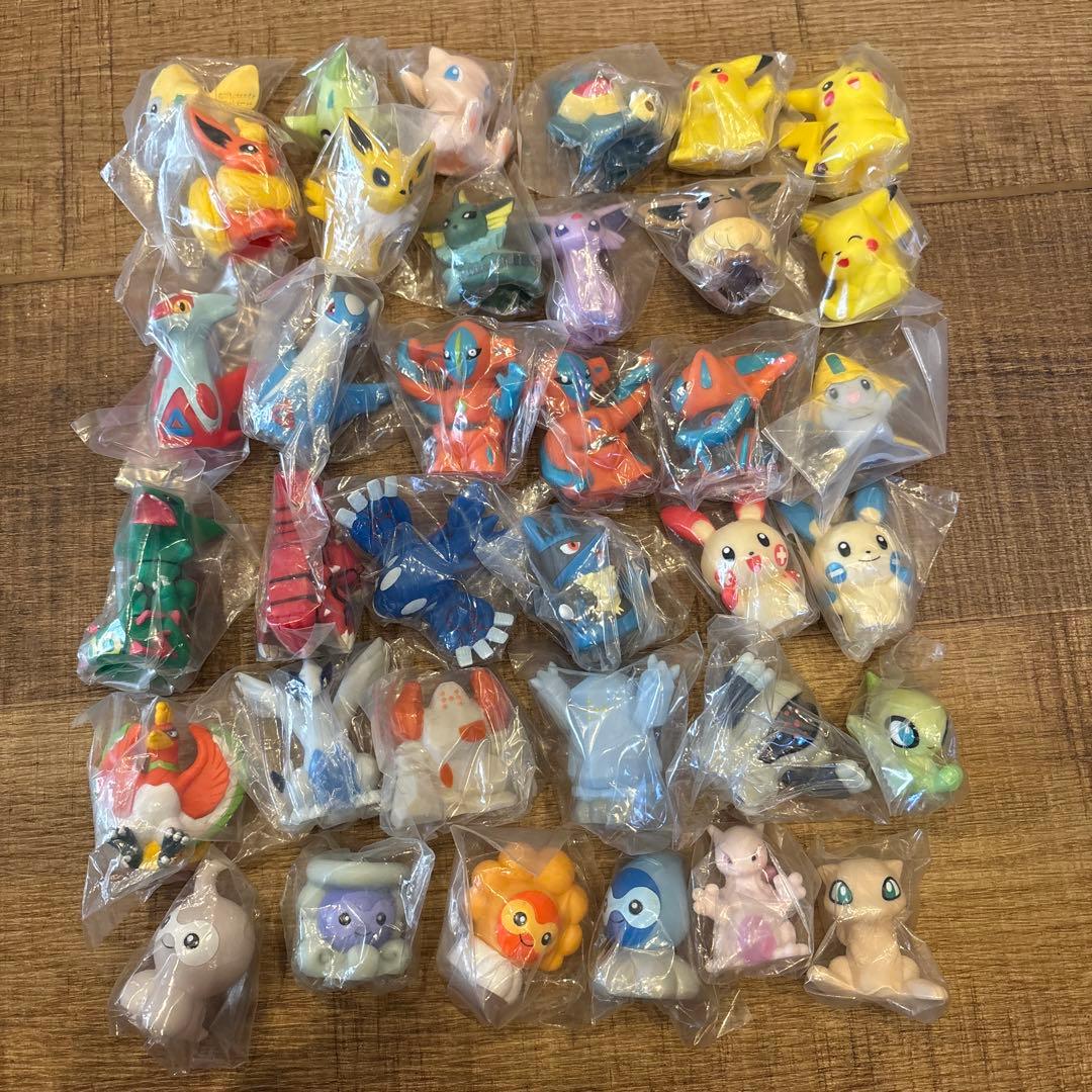 未使用 】 ポケモン フィギュア 指人形 38体セット - メルカリ