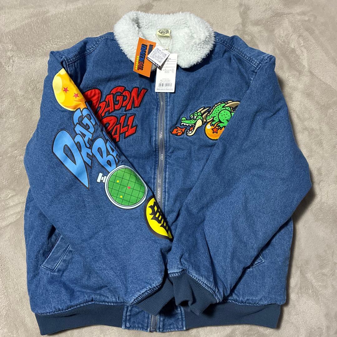 BREEZE ドラゴンボールコラボ_デニムボアジャケット - メルカリ