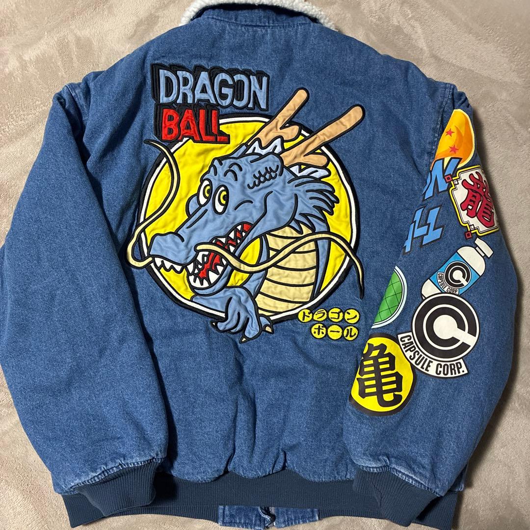 BREEZE ドラゴンボールコラボ_デニムボアジャケット - メルカリ