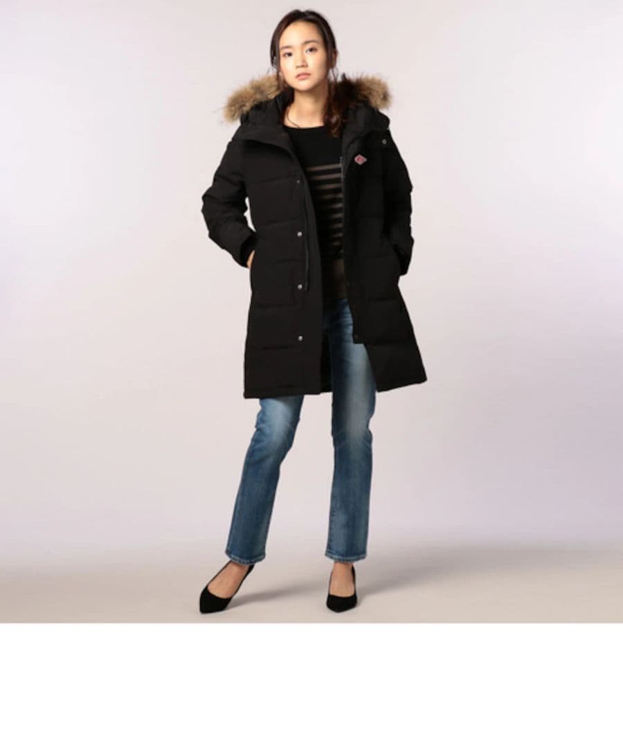 DANTON/ダントン】JD-8744 LASフード付きロングダウンコート34 - メルカリ