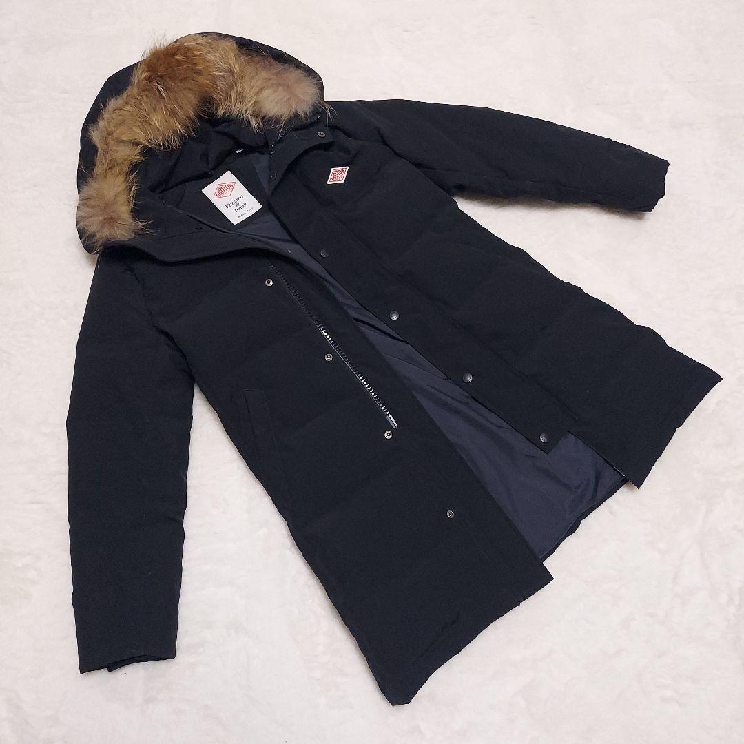 DANTON/ダントン】JD-8744 LASフード付きロングダウンコート34 - メルカリ