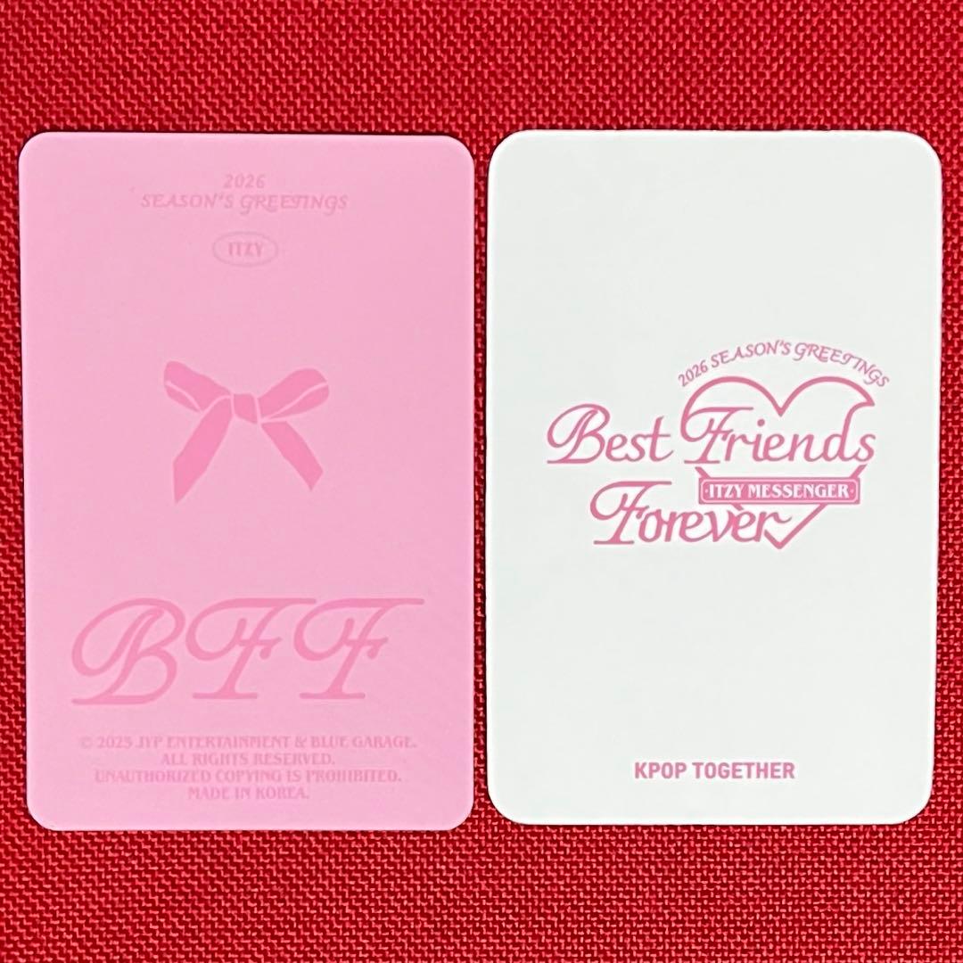 ITZY リア best friends forever トレカ 2枚セット - メルカリ