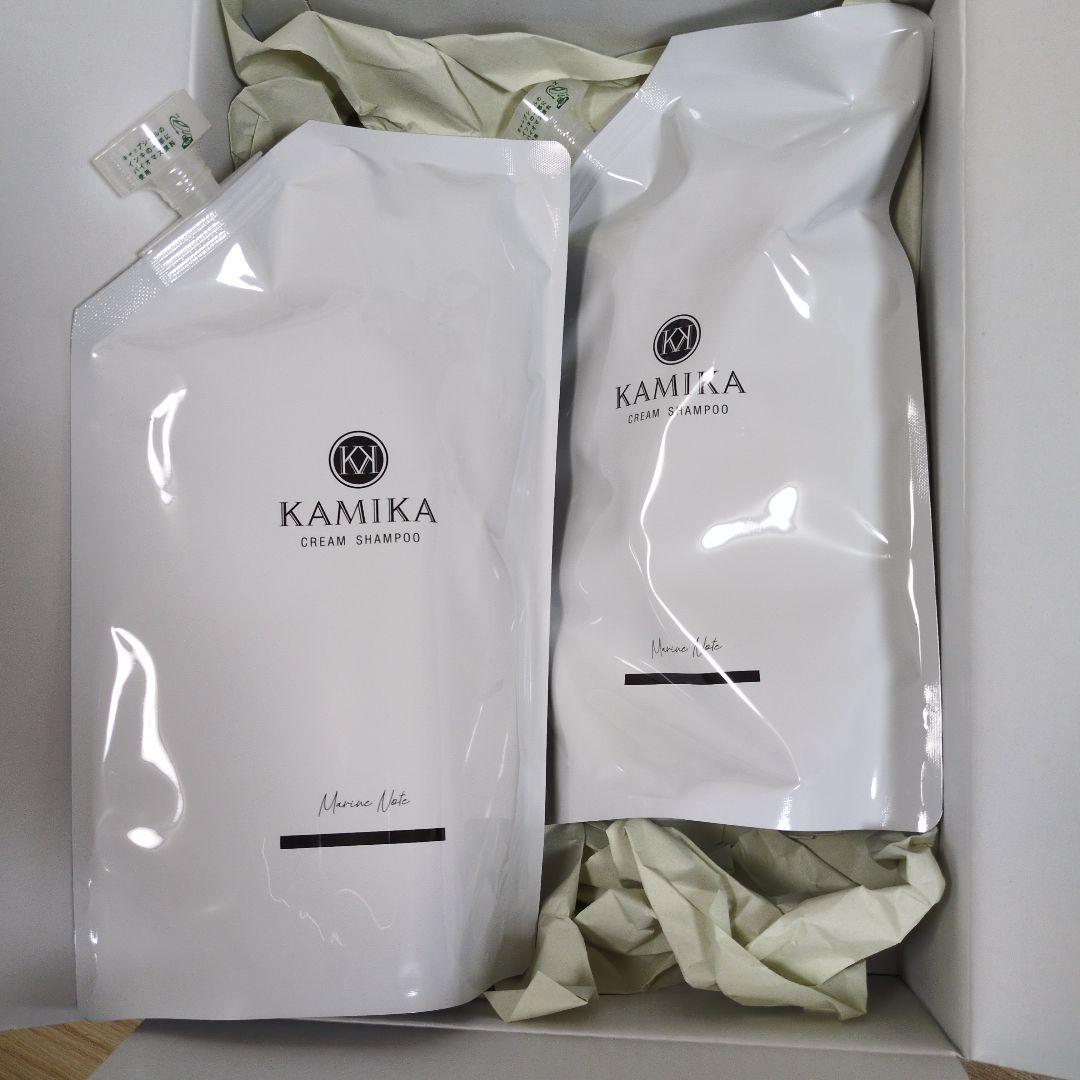 KAMIKA クリームシャンプー 600g