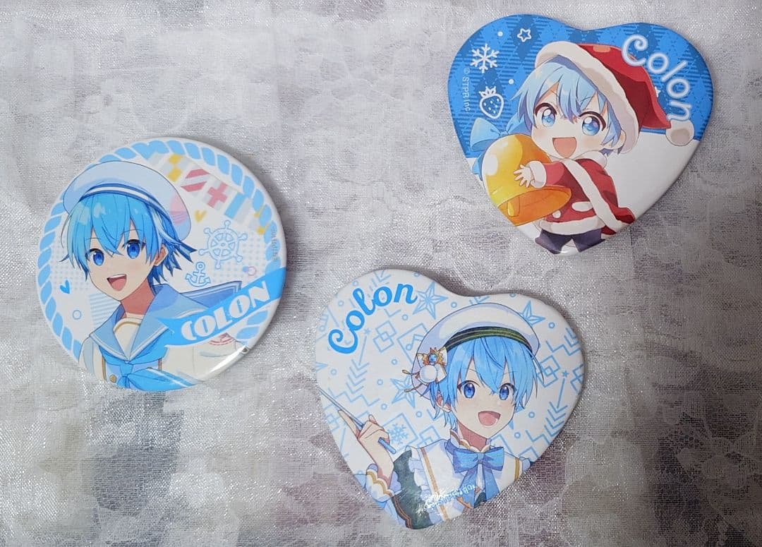 すとぷり ころんくん 缶バッジ 3個セット - メルカリ