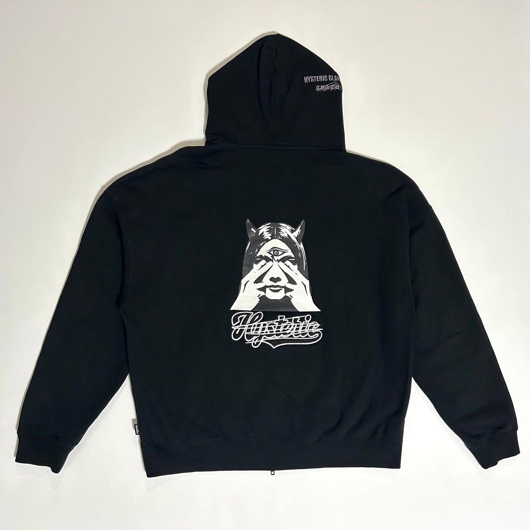 希少】ヒステリックグラマー×genzai デビルヒスガール パーカー M