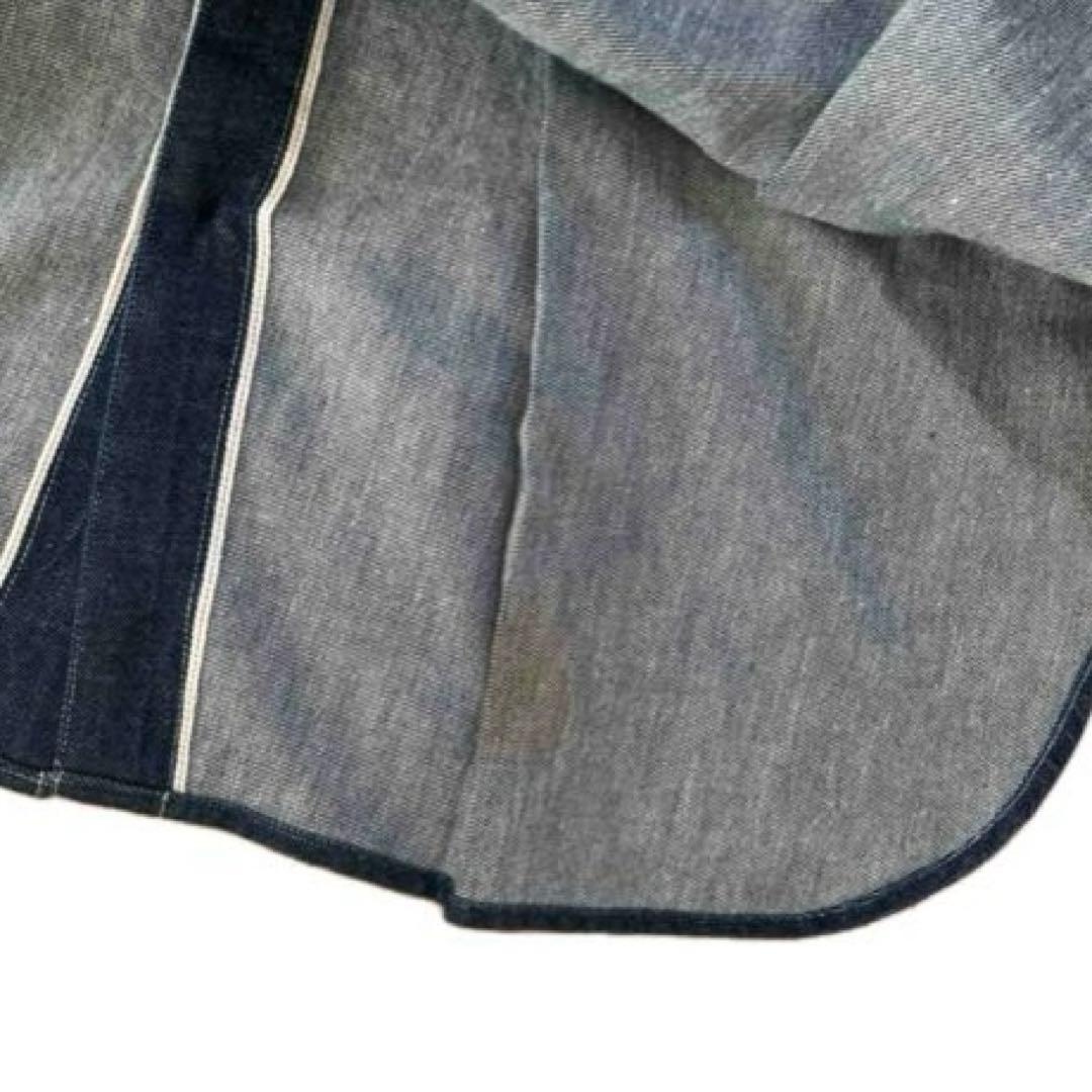 【p.p.pean】ジュンミカミ オーバーサイズ　デニムシャツ 日本製