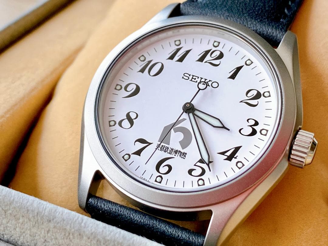 鉄道時計 SEIKO 京都 鉄道博物館 限定 セイコー 腕時計 SBCA01F - メルカリ
