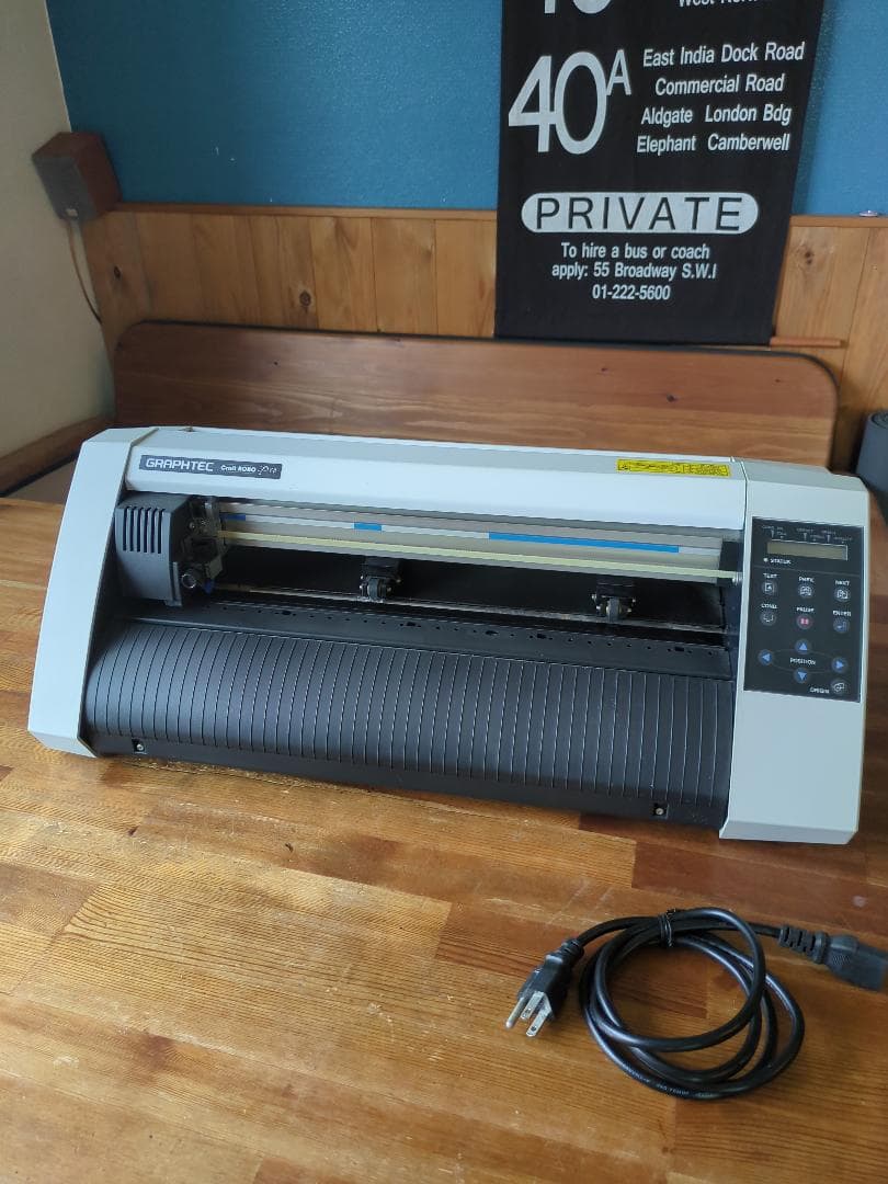 実働品 Graphtec CE-5000-40 カッティングマシン プロッター GRAPHTEC Craft ROBO Pro CE5000-40-CRP クラフトロボプロ