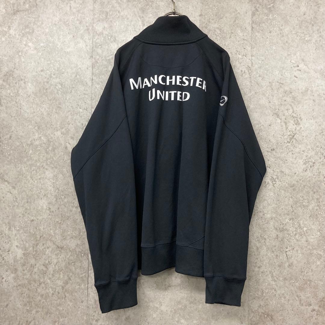 レア《ナイキ》マンチェスターユナイテッド刺繍トラックジャケット